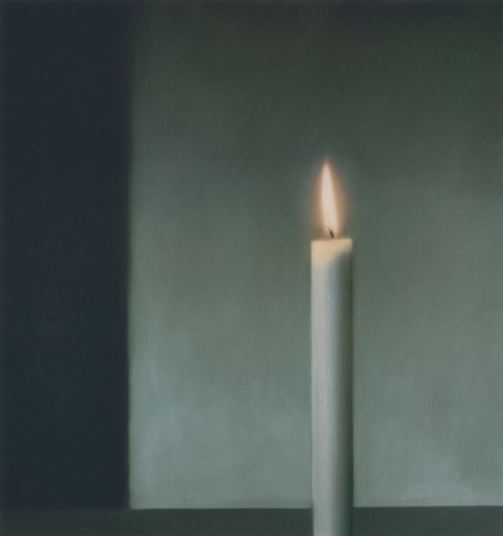 Gerhard Richter, %22Candle%22, 1983