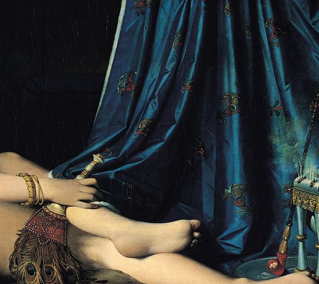 Jean-Auguste-Dominique Ingres-The Grand Odalisque- 1814. Oil on canvas- 91 x 162 cm.