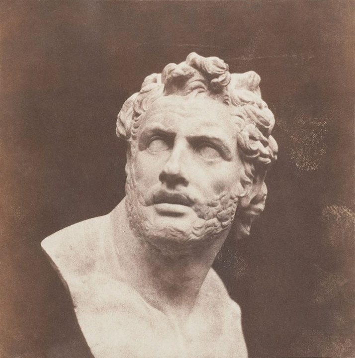 Henry Fox Talbot - Plaster Bust of Patroclus- 1846